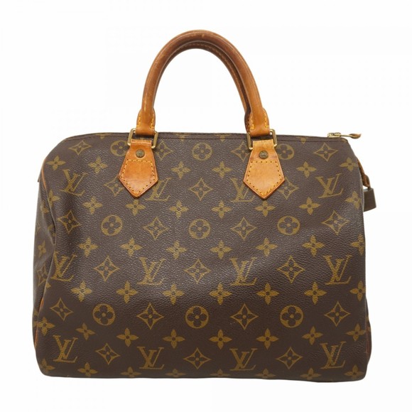 Louis Vuitton Brown Monogram Handbag Speedy - Picture 1 of 9
